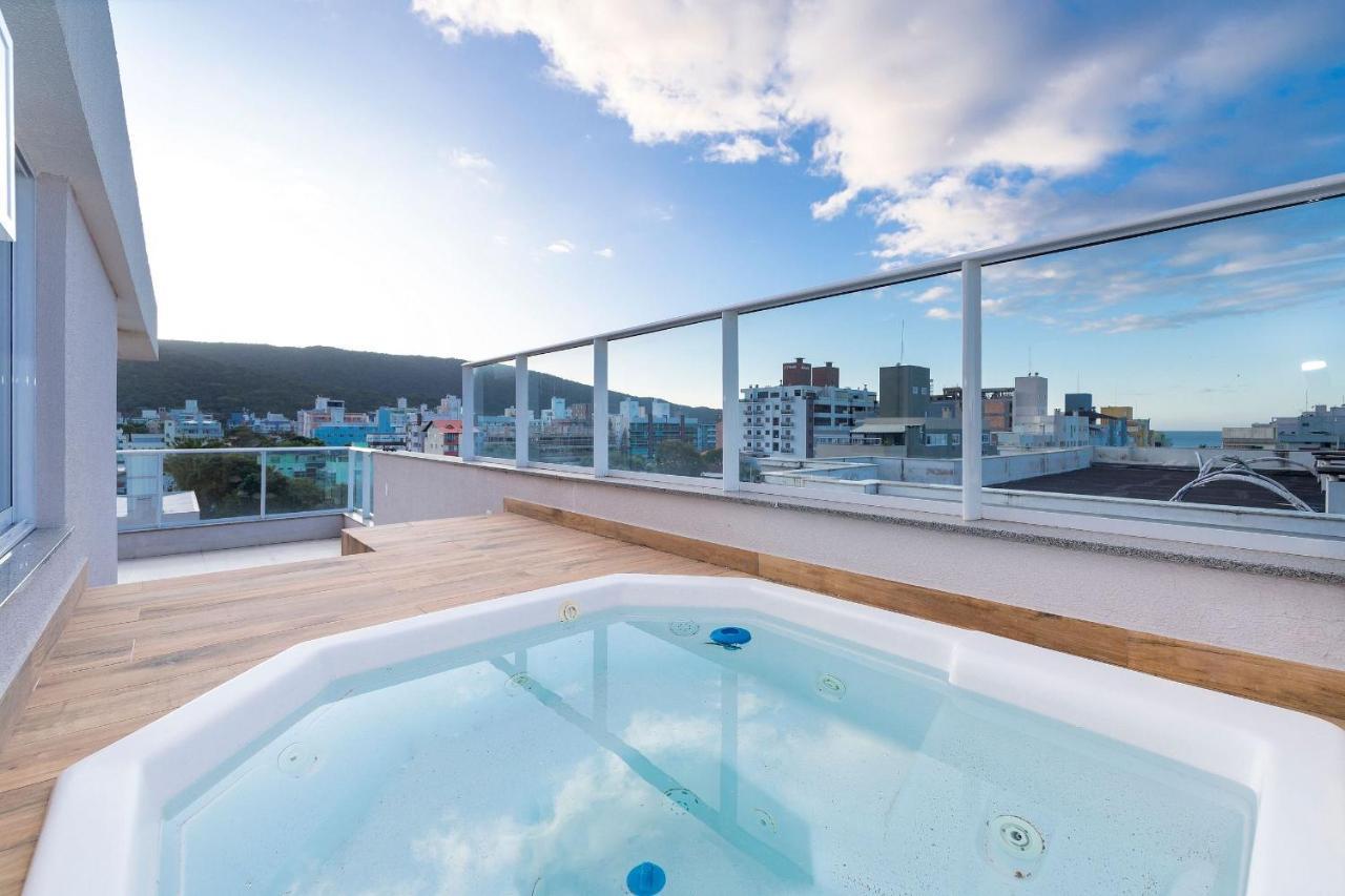 Terrazzo 602B - Cobertura Duplex A Poucos Metros Da Praia De Bombas - Condominio Com Piscina - Academia - Solario - บอมบินญัส ภายนอก รูปภาพ